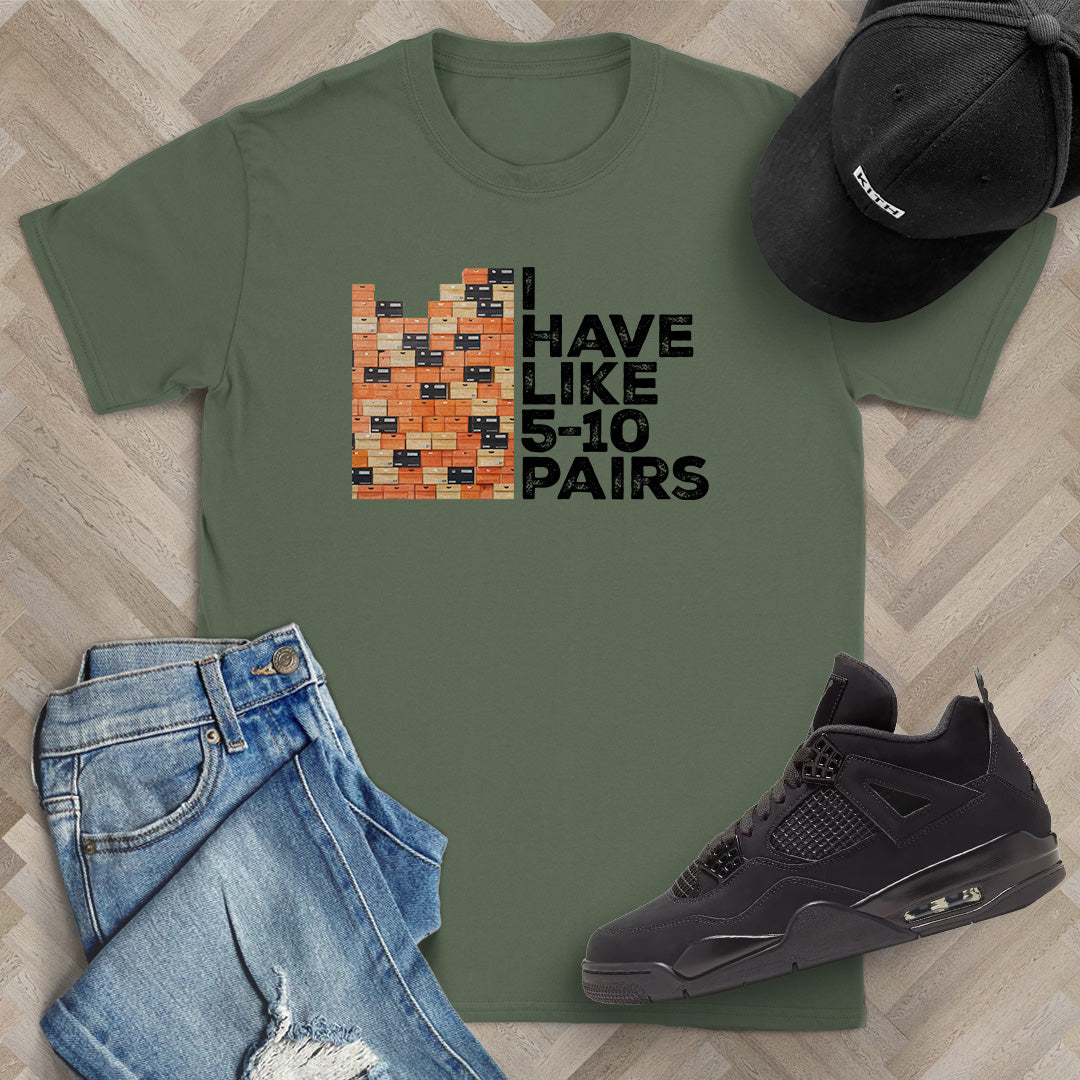 5-10 Pairs T-Shirt