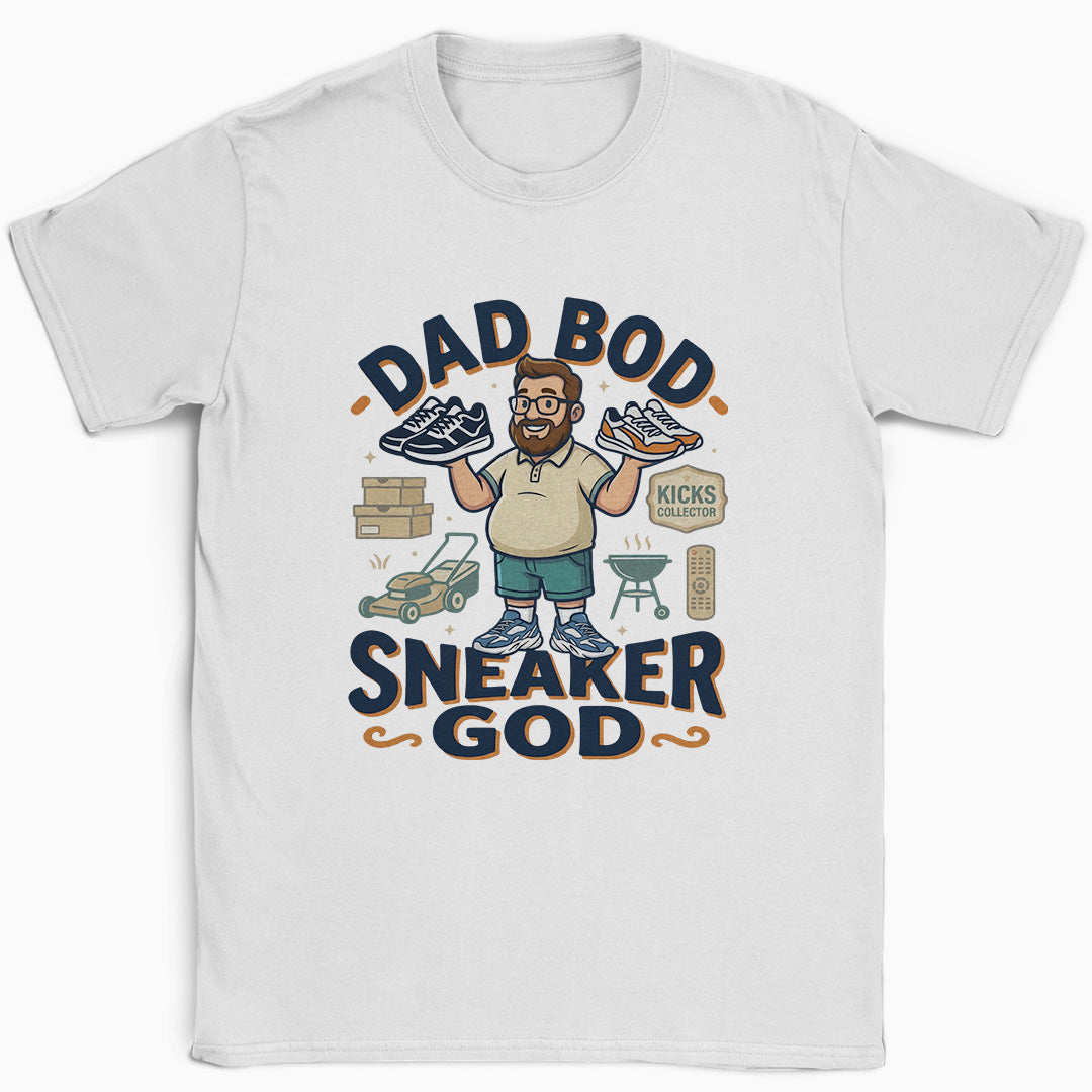 Dad Bod Sneaker God T-Shirt
