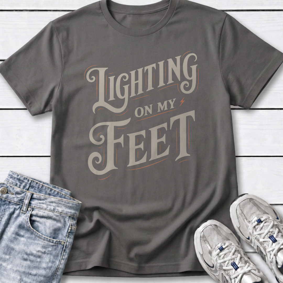 Lightning On My Feet T-Shirt