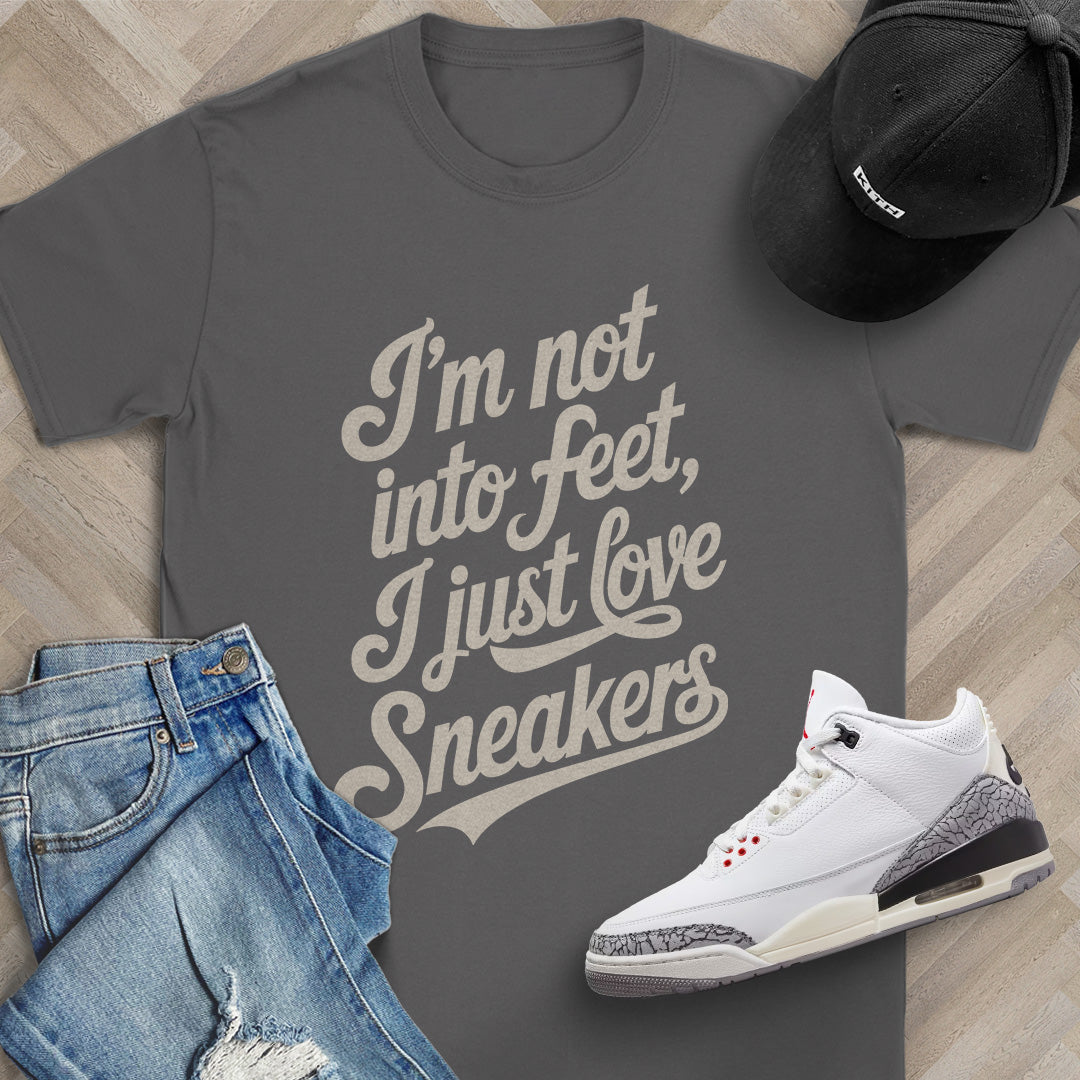 I'm not into Feet Script T-Shirt