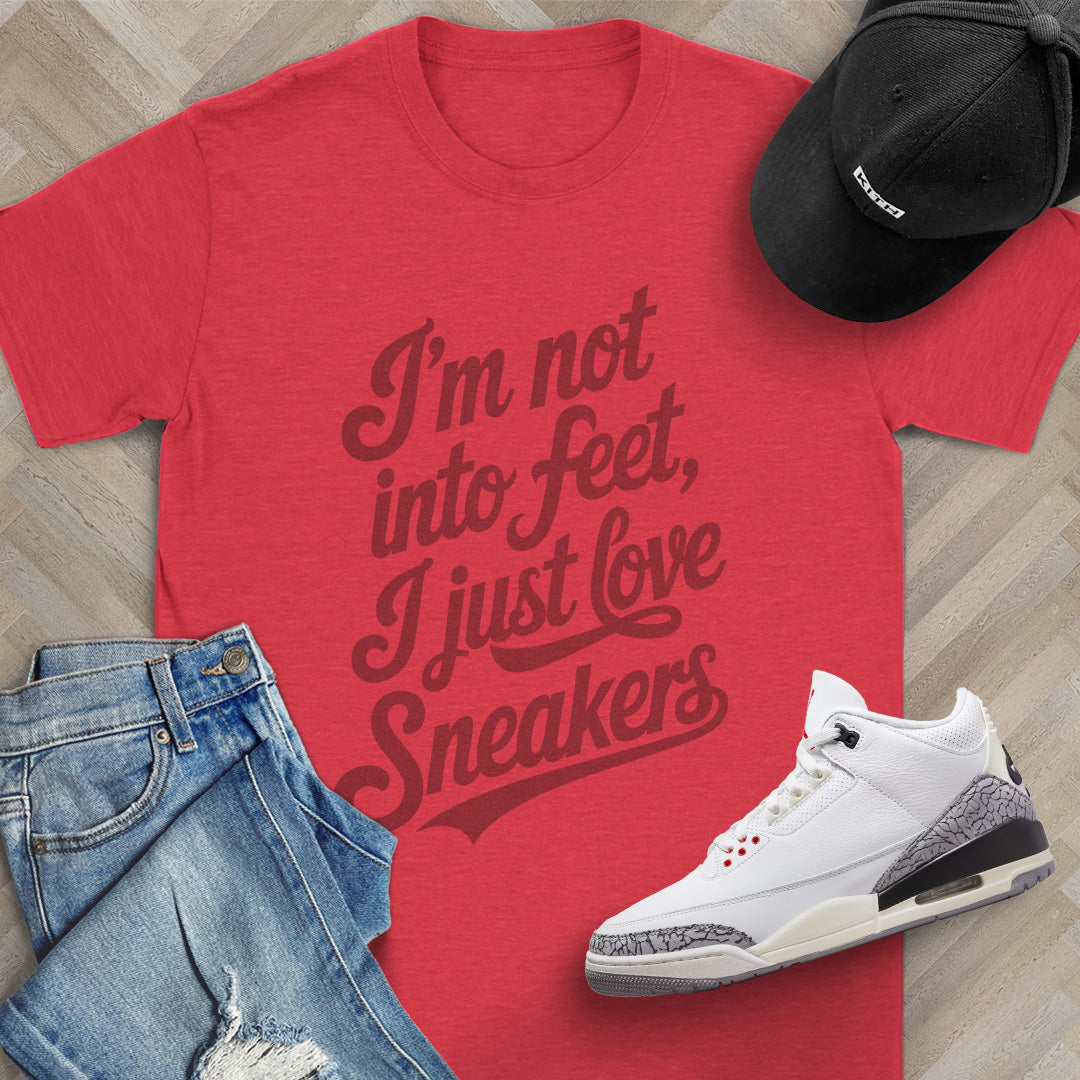 I'm not into Feet Script T-Shirt