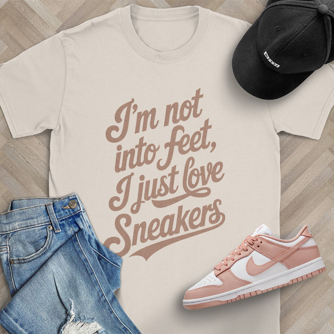I'm not into Feet Script T-Shirt