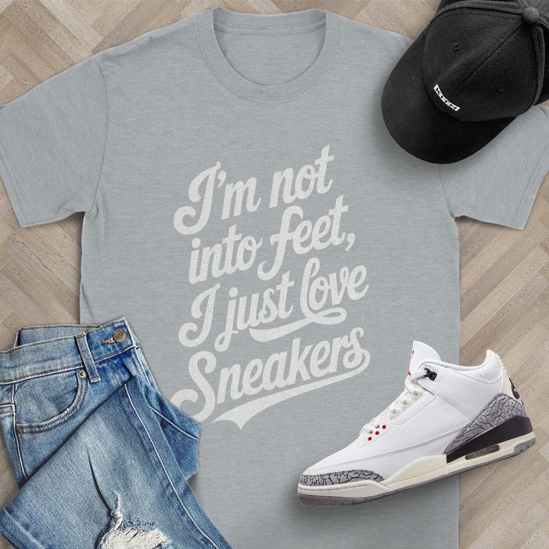 I'm not into Feet Script T-Shirt