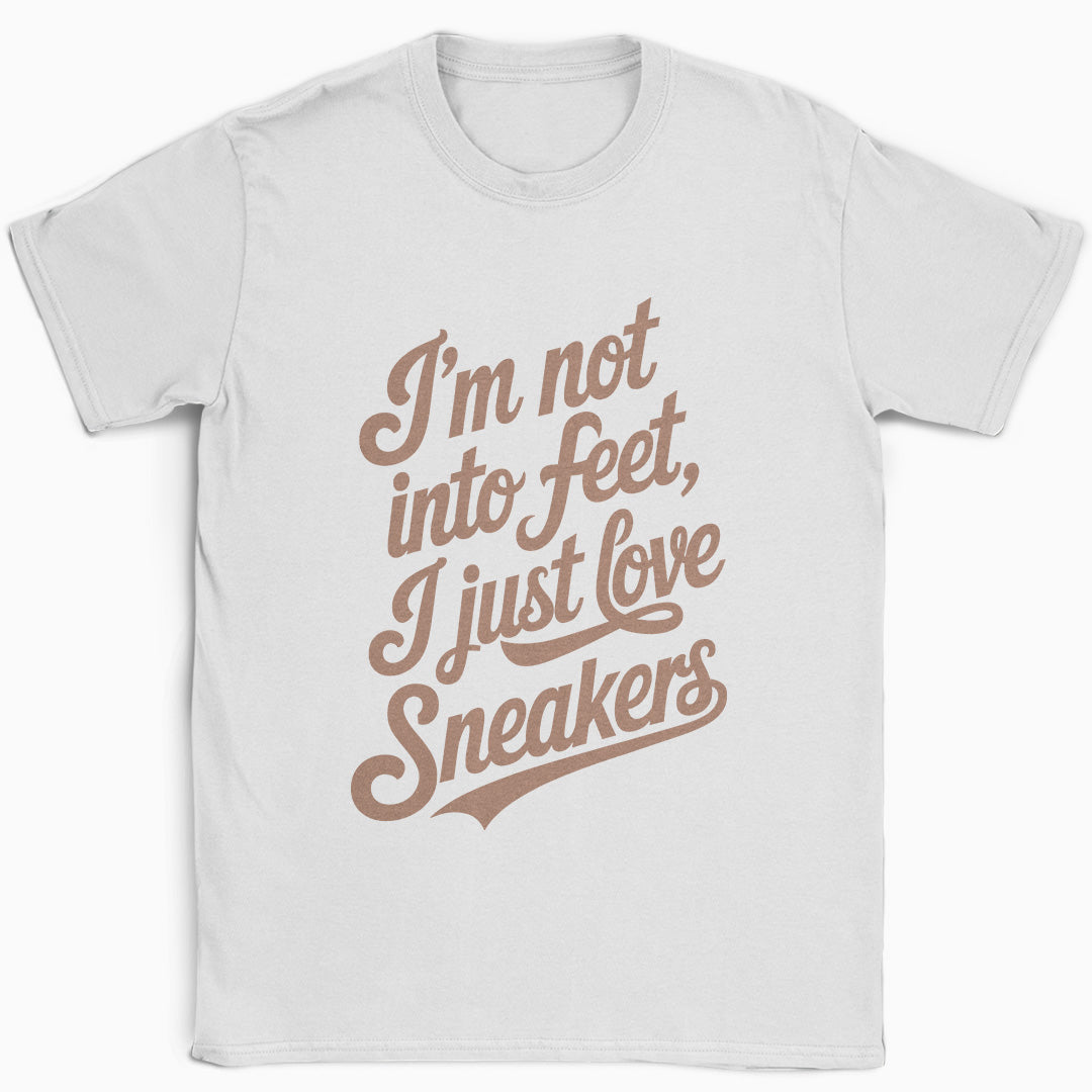 I'm Not Into Feet Script T-Shirt
