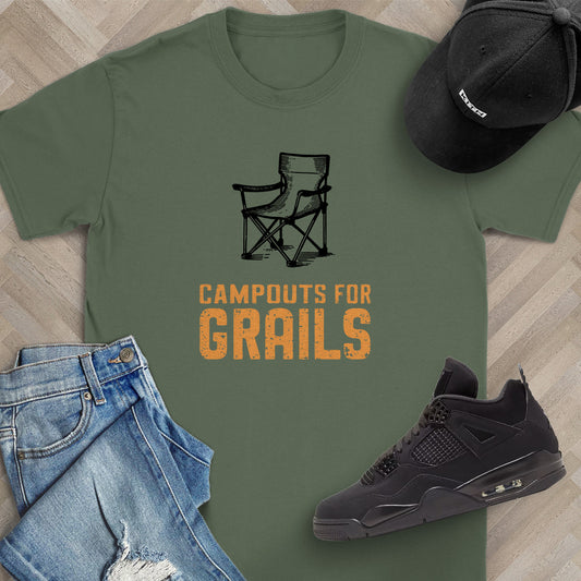 Campouts for Grails Chair T-Shirt