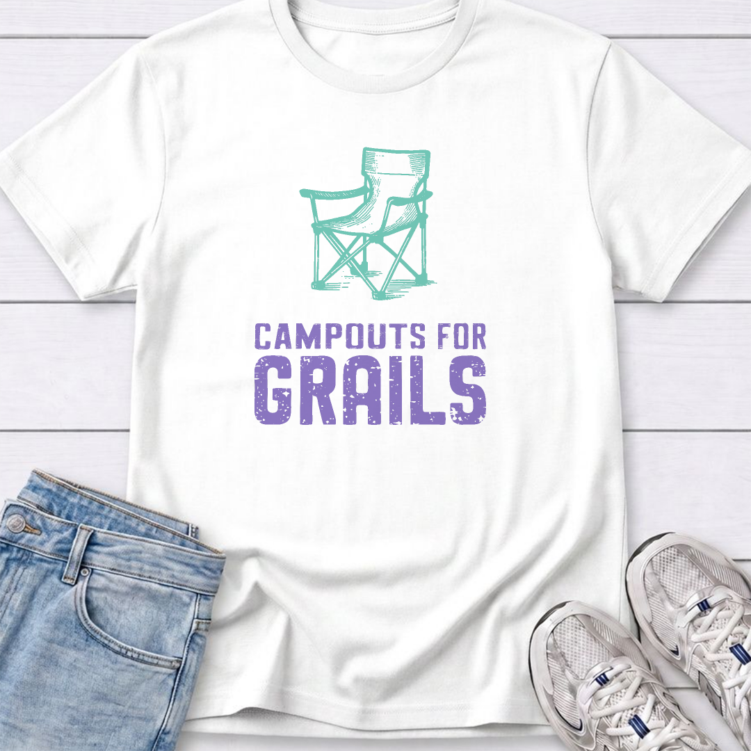 Campouts for Grails Chair T-Shirt