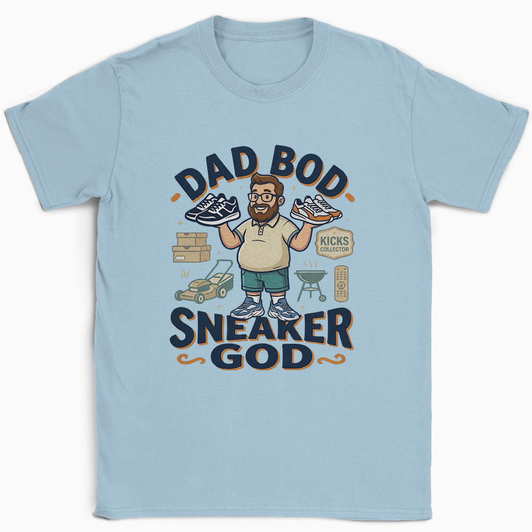 Dad Bod Sneaker God T-Shirt