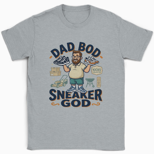 Dad Bod Sneaker God T-Shirt