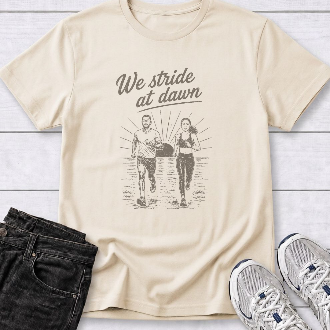 We Stride At Dawn T-Shirt