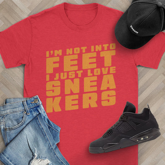 I'm not into Feet Block T-Shirt