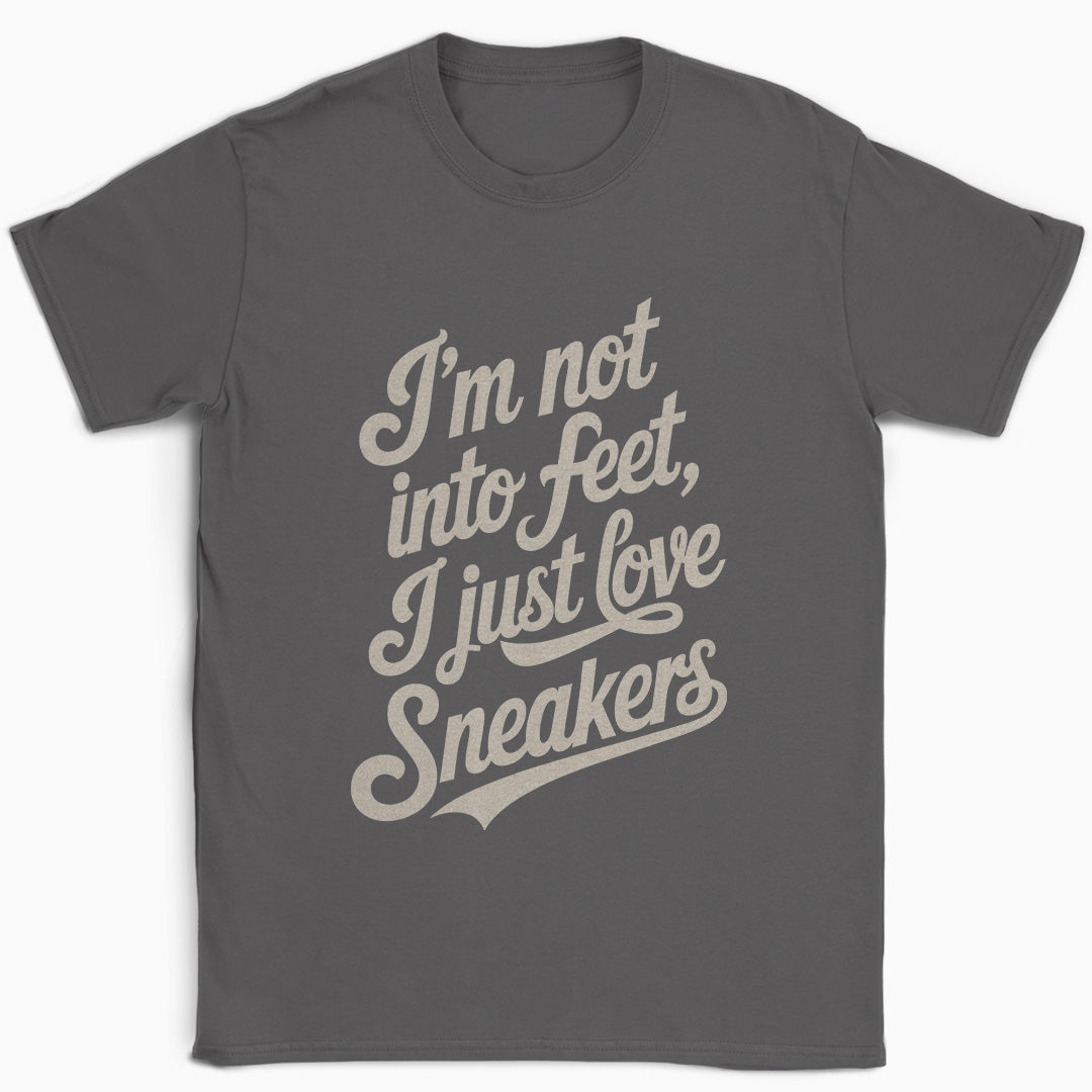 I'm Not Into Feet Script T-Shirt