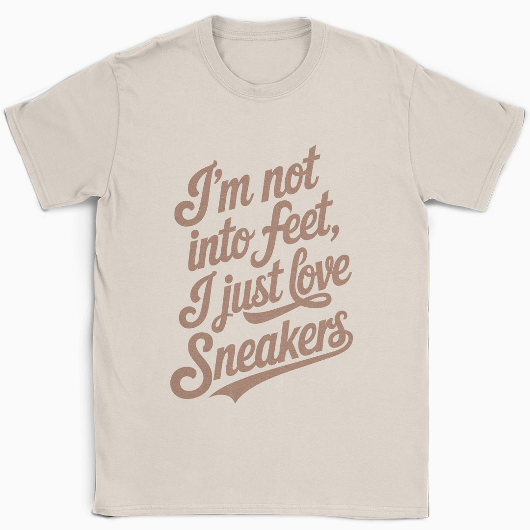 I'm Not Into Feet Script T-Shirt