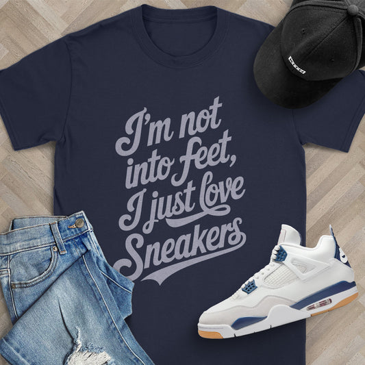I'm not into Feet Script T-Shirt