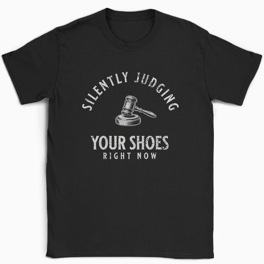 Silently Judging Your Shoes T-Shirt