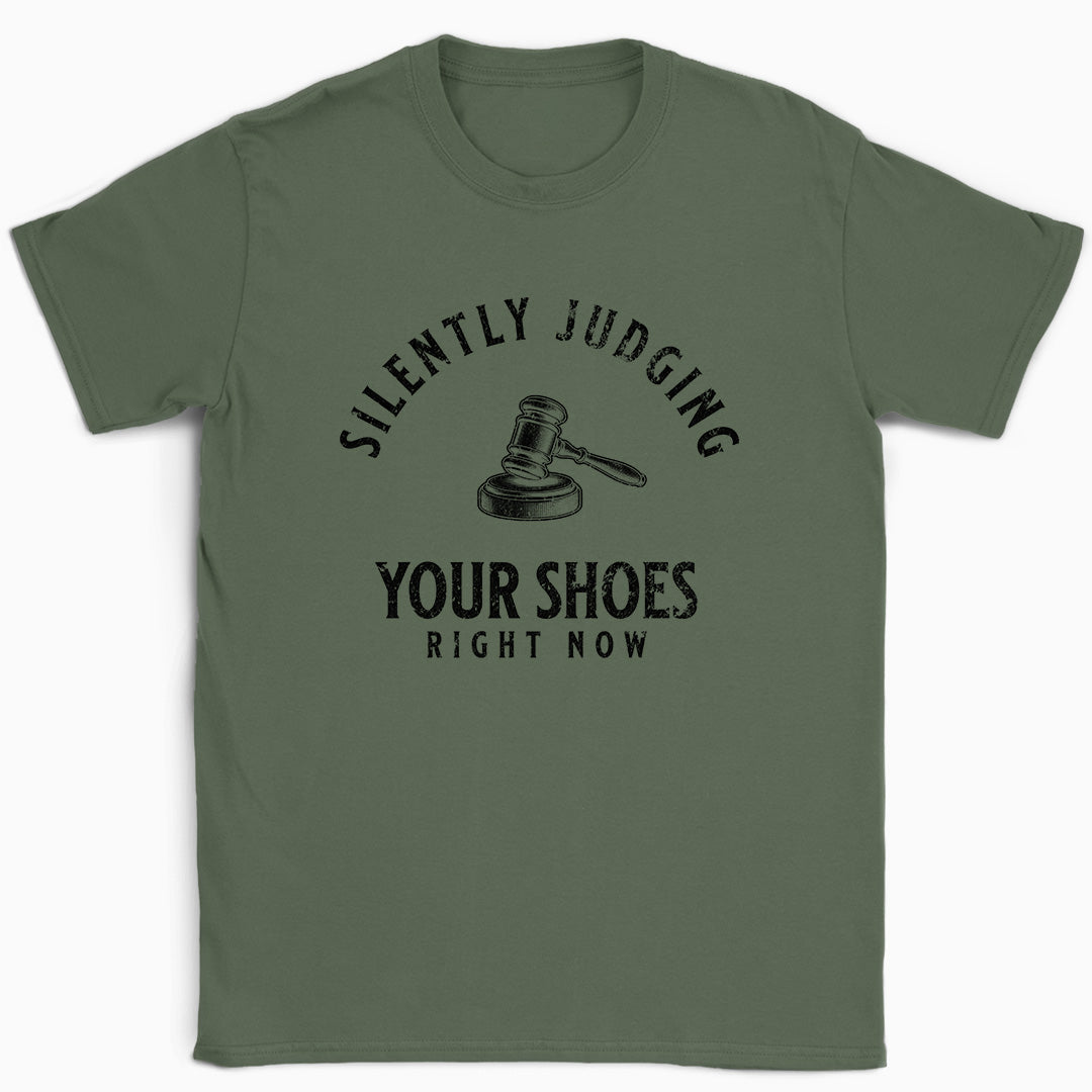 Silently Judging Your Shoes T-Shirt