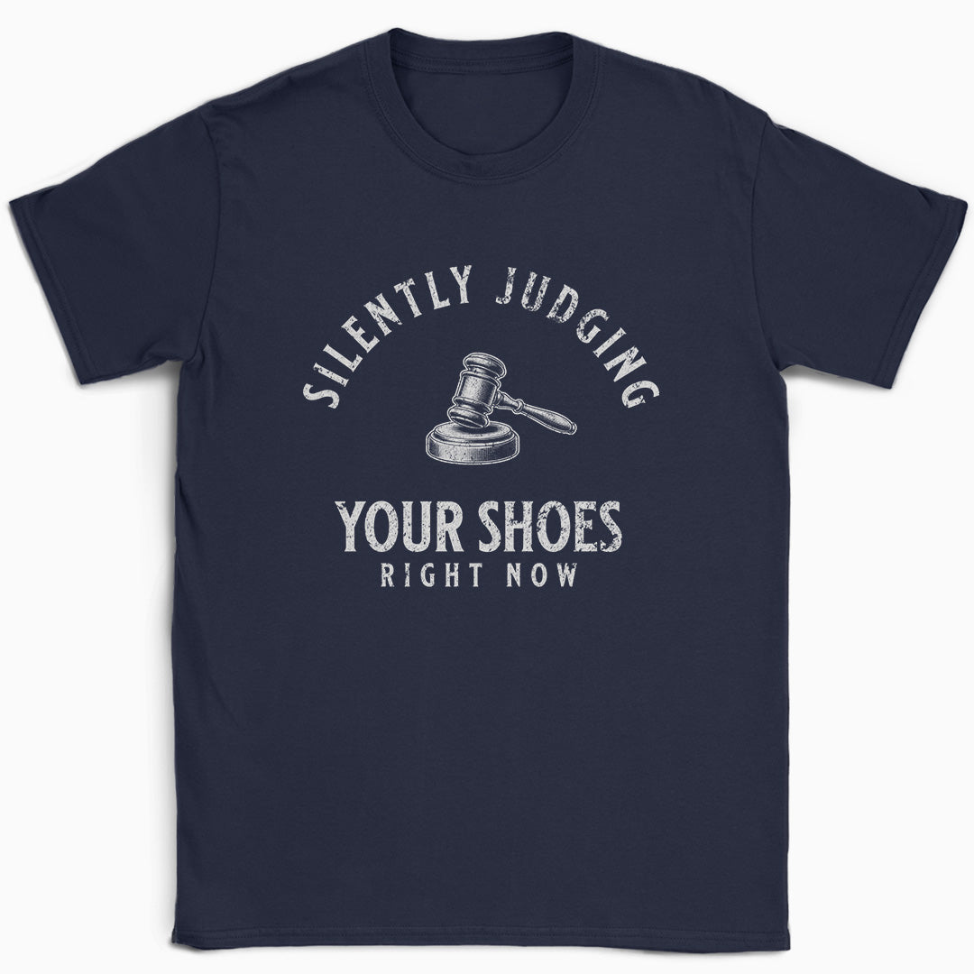 Silently Judging Your Shoes T-Shirt