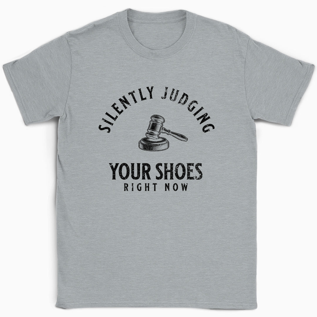 Silently Judging Your Shoes T-Shirt