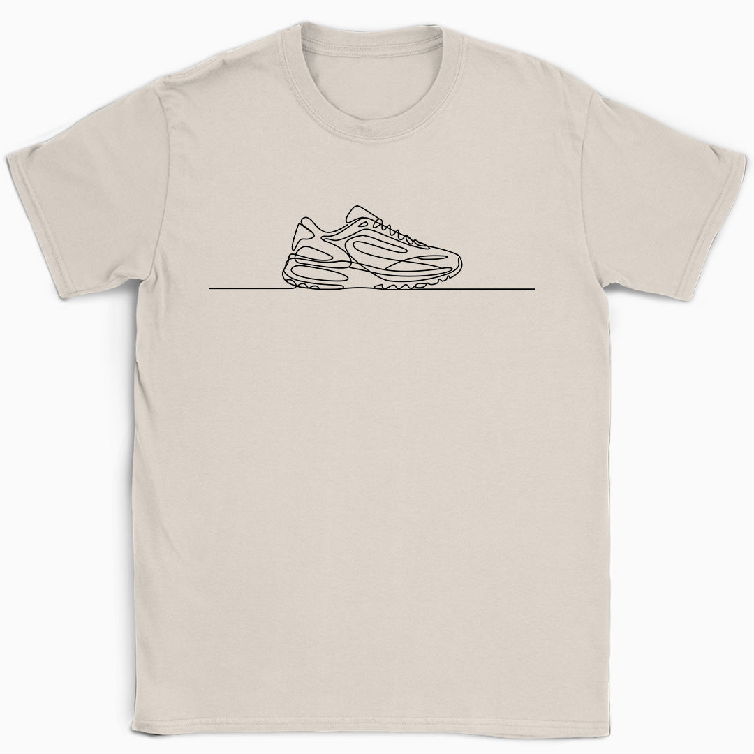Sneaker Line Art T-Shirt