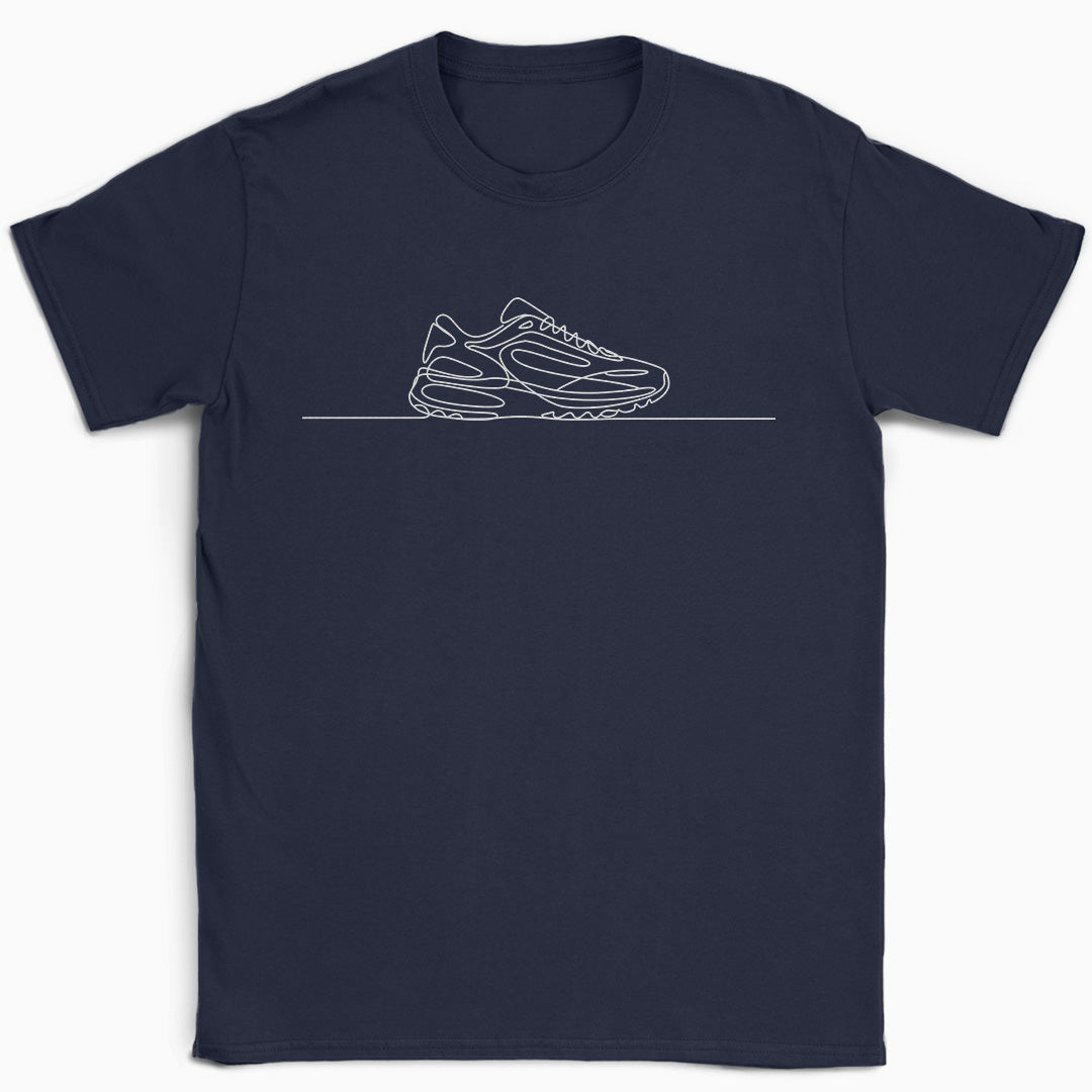 Sneaker Line Art T-Shirt