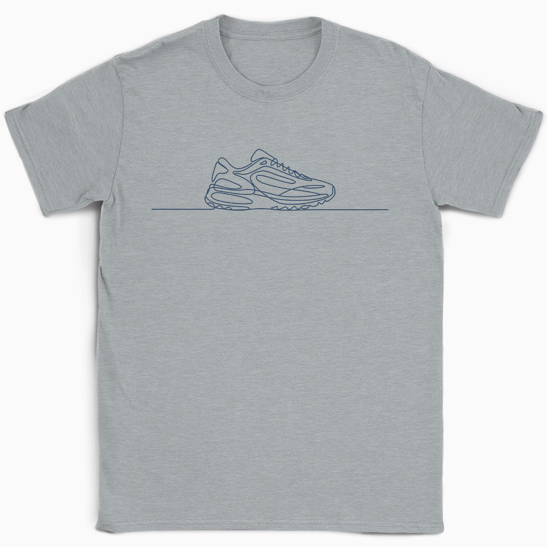 Sneaker Line Art T-Shirt